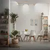 Image de Briloner Spot pour plafond Tapp, beige, longueur 61 cm, à 4 lampes, GU10