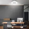 Image de Briloner Ventilateur de plafond LED Pafo, blanc, plastique, CCT, télécommande