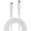 Image de Lindy Câble USB Type C vers Lightning, Blanc, 2m