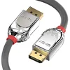 Image de LINDY - Câble DisplayPort HDMI 1.2 Cromo Line 0.5 Mètre, Display Port 4k@60Hz 1.2 21.6G 3D 4k 1080p 240Hz 144Hz 120Hz 1.4 2.2 | Compatible avec TV, Monitor, Xbox, Gaming, PC, PS, Blu-Ray, Soundbar