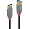 Image de Rallonge USB 3.2 type A, 5Gbit/s, Anthra Line, 3m, Câble d''extension