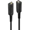 Image de Lindy cble Micro-HDMI 2.0 18G Hybride fibre optique avec connecteurs HDMI & DVI Détachables, 100M