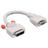 Image de LINDY Câble Moniteur DVI-A mâle à HD-15 Femelle 20cm