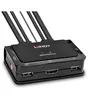Image de Lindy Compact 2 Port KVM Switch - Commutateur KVM - 2 x KVM / audio / USB - 1 utilisateur local - de bureau en occasion ou reconditionné