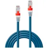 Image de Lindy Câble réseau Patch Cat.6 (A) S/FTP PIMF Premium, cuivre, 10 Gbit, 500Mhz, LSOH, Bleu, 30m