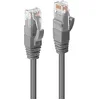 Image de Lindy Câble réseau Cat.6 U/UTP Patch Premium, LSOH, cuivre, 250MHz, Gris, 0,3m