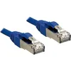 Image de Câble réseau en cuivre LINDY 6A S/FTP LSOH 500MHz 03m Bleu