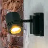 Image de Heitronic Applique d'extérieur Borneo à 1 lampe et réglable