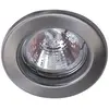 Image de Heitronic Spot encastrable basse tension en acier inoxydable MR16 fixe