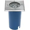 Image de Heitronic Vollmer Spot de Sol carré Anneau en Acier Inoxydable IP67 pour GU10 ESL Max. 7 W