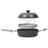 Image de Durandal Légende Poêle multifonction en céramique INFINITY 8-en-1 | Poêle cocotte sauteuse friteuse 28cm, compatible induction