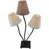 Image de Näve Lampe à poser à 3 lampes Twiddle dans les bruns