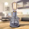 Image de Näve Lampe à poser Max avec pied en verre