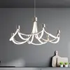Image de Näve Suspension LED Festos, nickel mat, dimmable