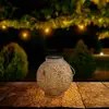 Image de Näve Lampe solaire LED 52854, blanc, métal, 20 cm, IP44, lot de 2