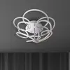 Image de Näve Plafonnier LED Rizado, step-dim, nickel satiné