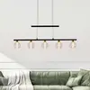 Image de Näve Suspension LED Brass à 5 lampes hauteur réglable