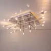 Image de Näve Plafonnier Ancona à 14 lampes, acier