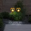 Image de Näve Lampe solaire déco Coeur, piquet LED blanc chaud x2