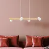 Image de Näve Suspension Frida avec 4 spots, blanche/bois clair