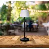 Image de Näve Lampe table solaire LED Emmi CCT recharge, noire