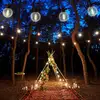 Image de Näve Guirlande lumineuse LED solaire CADENA, 2 500 K, noire, à 10 lampes, 5 m