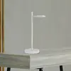 Image de Näve Lampe à poser LED rechargeable Lupa, blanc, hauteur 45 cm, métal, Touchdim