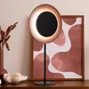 Image de Näve Lampe à poser LED rechargeable Solan, noir/marron, solaire, IP54
