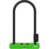 Image de ABUS Antivol à étrier Ultra 410 + support d'antivol SH34 - antivol vélo à étrier rond - niveau de sécurité 8 - noir/vert - hauteur d'étrier 230 mm