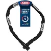 Image de Abus kettingslot SteelOChain 4804K/110 b | Antivol vélo chaîne carrée 4 mm, acier spécial, gaine textile protectrice