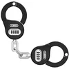 Image de ABUS Antivol manuel Chain Claw 10 - Antivol pour vélo, scooter électrique et trottinette - longueur 47 cm - avec code chiffré - noir