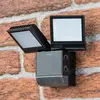 Image de Applique d'extérieur LED theLeda S17-100 de Theben, noir Capteur