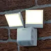 Image de Applique d'extérieur LED theLeda S17-100 de Theben, blanc, capteur