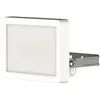 Image de Theben Projecteur LED theLeda B20 Dual WH 1020672 - 20 W, 3000 K (blanc chaud) et 4000 K (blanc neutre) commutable, fonction DarkSky, cache diffuseur, inclinaison vers le haut et vers le bas, blanc