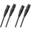 Image de Câbles symétriques XLR Oehlbach NF 14 Master Set (2 x 1 m)