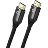 Image de OEHLBACH Black Magic MKII Câble HDMI ultra haute vitesse, 8K @ 60 Hz, 4K @ 120 Hz, 48 Gbit/s, HDR10+, Dolby Vision, eARC, VRR, HDMI 2.1 certifié - Qualité supérieure - 1,5 m - Noir