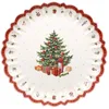 Image de Villeroy & Boch Toy's Delight Plat Creux Rond, Porcelaine Premium, Blanc/Rouge