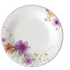 Image de Villeroy & Boch - Mariefleur Basic Assiette de Petit-Déjeuner 21 cm Multicolore, Assiette Ronde Au Décor Floral, Garanti Lave-Vaisselle, Compatible Micro-Ondes, Vaisselle, Porcelaine Premium