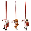 Image de Villeroy & Boch - Nostalgic Ornaments, Ornements en Forme de Sucre d’orge, Ensemble de 3 pièces, 13 x 3,5 x 7,5cm, Porcelaine, Multicolore 14-8331-6690