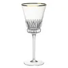 Image de Villeroy & Boch - lot de verres à vin rouge avec bord doré Grand Royal Gold, verres à vin de 200 ml, verre cristallin, transparent