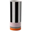 Image de Villeroy & Boch - Memphis Home Vase Petit Multicolore, Vase à Fleurs décoratif Noir/Blanc avec Touches d’Orange et de Rose, décoration, Design Iconique, déco pour la Maison, Porcelaine Premium