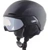 Image de ALPINA Unisexe - Adultes, Alto V Visierhelm, Black Matt, 55-59 cm