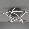 Image de FISCHER & HONSEL Plafonnier LED Cross Tunable White 5 lampes noir