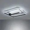 Image de FISCHER & HONSEL Plafonnier LED Blithe, 50x50 cm, cadre