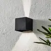 Image de FISCHER & HONSEL Applique d’extérieur LED Wall, cubique, noire