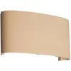 Image de FISCHER & HONSEL Applique d'extérieur LED Berlin, couleur sable, largeur 17 cm, métal