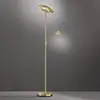 Image de FISCHER & HONSEL Lampe sur pied LED Dent, couleur laiton, 180 cm, CCT, à 2 lampes