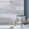 Image de FISCHER & HONSEL Lampe sur pied LED Dent, couleur nickel, 180 cm, CCT, à 2 lampes