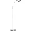 Image de FISCHER & HONSEL Lampe sur pied LED Tallri, couleur nickel, hauteur 135 cm, CCT