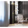 Image de FISCHER & HONSEL Lampe sur pied LED Tallri laiton hauteur 180 cm à 2 lampes CCT Touchdim